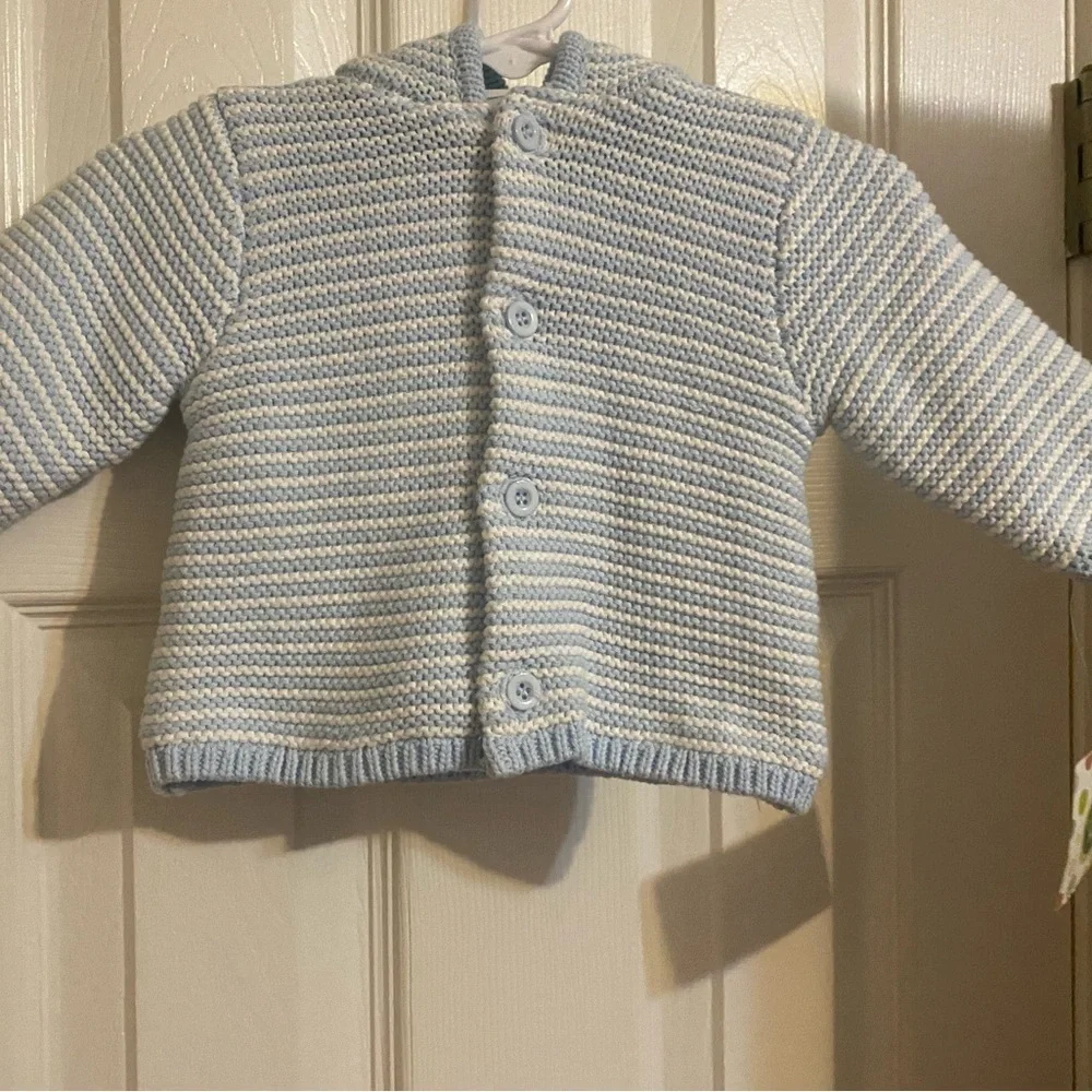 NWT Little Me Hooded Cardigan